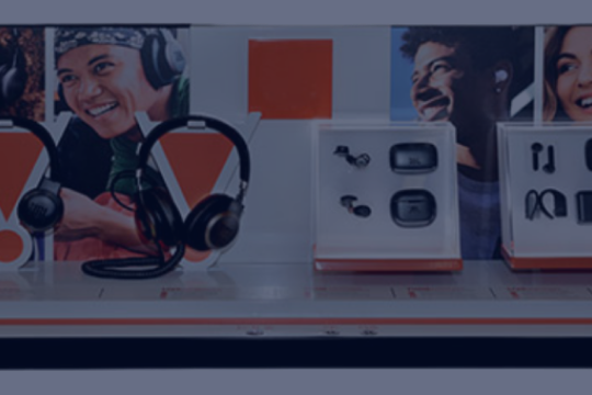 JBL – Victory Display – Shopper Analytics Data