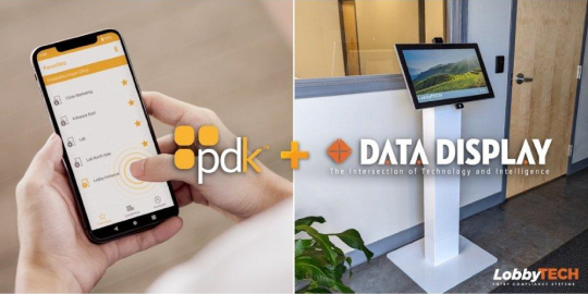 ProdataKey And Data Display Systems Announces An Integration To Enhance LobbyTECH Entry Compliance System